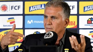 Carlos Queiroz mostró su disgusto por jugar contra Perú y Peter Arévalo criticó al técnico de Colombia [VIDEO]