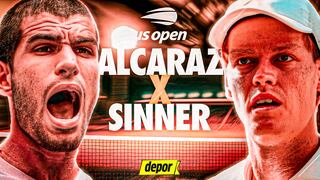 Resumen extendido: Alcaraz vs. Sinner (3-1) por la final del US Open