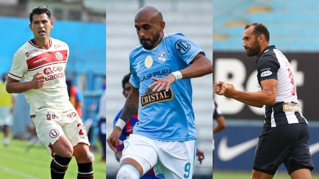 Los ‘9’ en los tres grandes: así vimos a Gutiérrez, Riquelme y Barcos en la Liga 1 