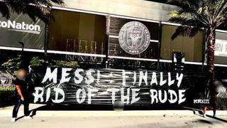 Siguen dolidos: ultras del PSG dejaron temerario mensaje a Messi en Miami