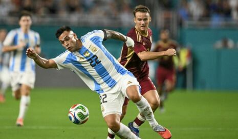 Resumen extendido, video y gol: Argentina ganó 1-0 a Venezuela en amistoso FIFA