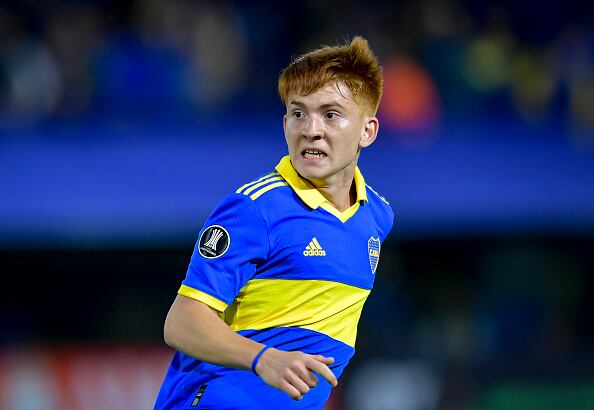 Valentín Barco tiene contrato con Boca Juniors hasta diciembre de 2024 y una cláusula de 10 millones de dólares. (Foto: Getty Images)