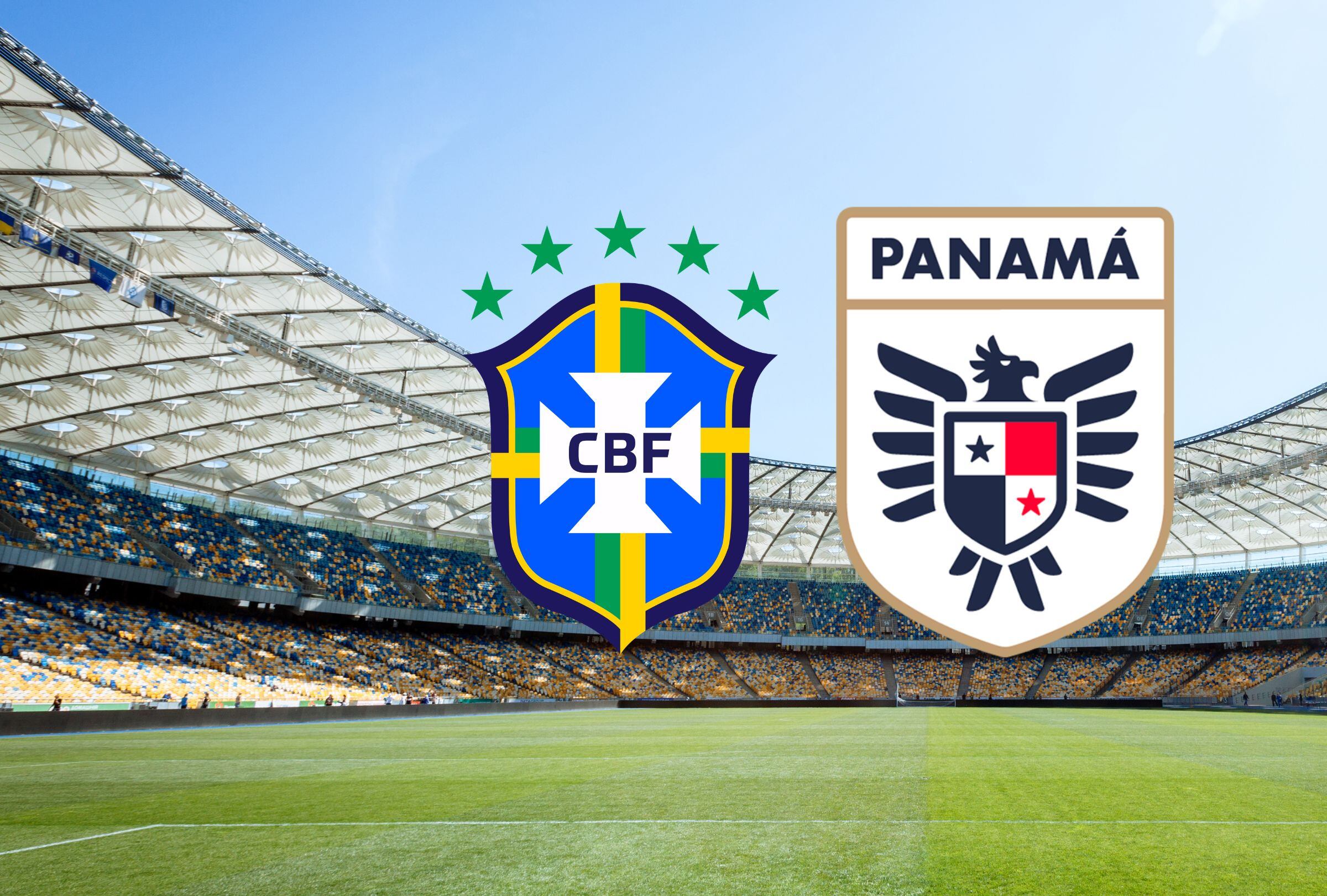 El Brasil vs. Panamá por un amistoso internacional previo a la Copa Mundial FIFA 2026 es un partido que apunta a ser intenso de principio a fin. (Foto: Composición Canva - Depor)