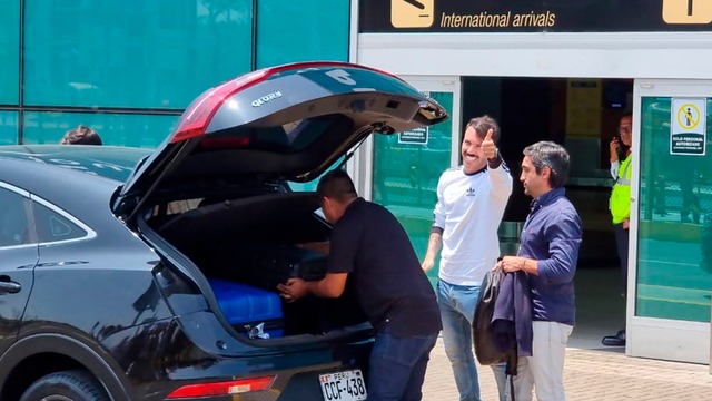Sebastián Rodríguez llegó al Perú para firmar por Alianza Lima. (Foto: José Varela)