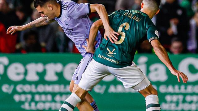 Real Madrid vs. Cacereño (1-0) en partido por 32avos de final de la Copa del Rey