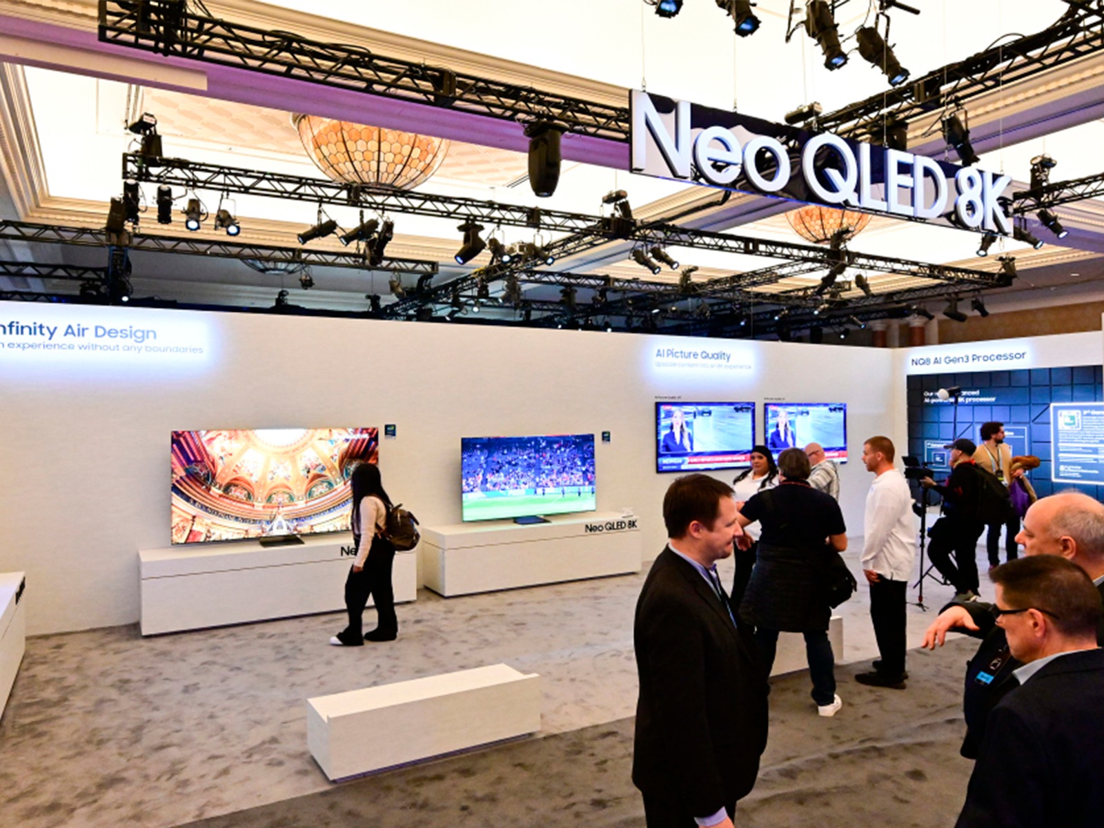 CES 2024 | Si eres un amante de la televisión y la inteligencia artificial, conoce el nuevo dispositivo de Samsung, el Samsung Neo QLED 8K 2024. (Foto: Samsung)