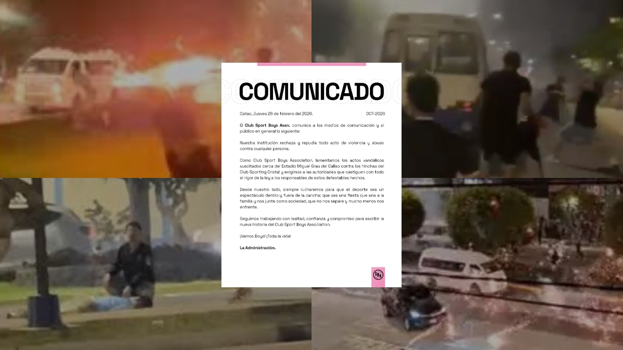 ¡Rompen su silencio! Sport Boys emitió comunicado tras brutal ataque a hinchas de Cristal. (Fotos: Captura X)