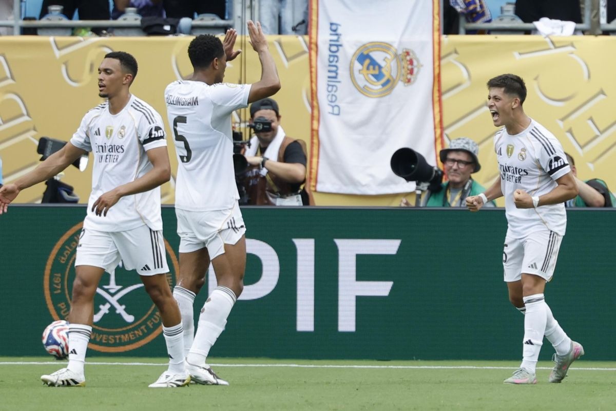 Real Madrid le ganó 3-1 a Pachuca por el Grupo H del Mundial de Clubes 2025. (Foto: EFE)