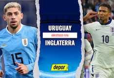 Partido gratis, Uruguay vs. Inglaterra EN VIVO: ver online por AUF TV y ESPN