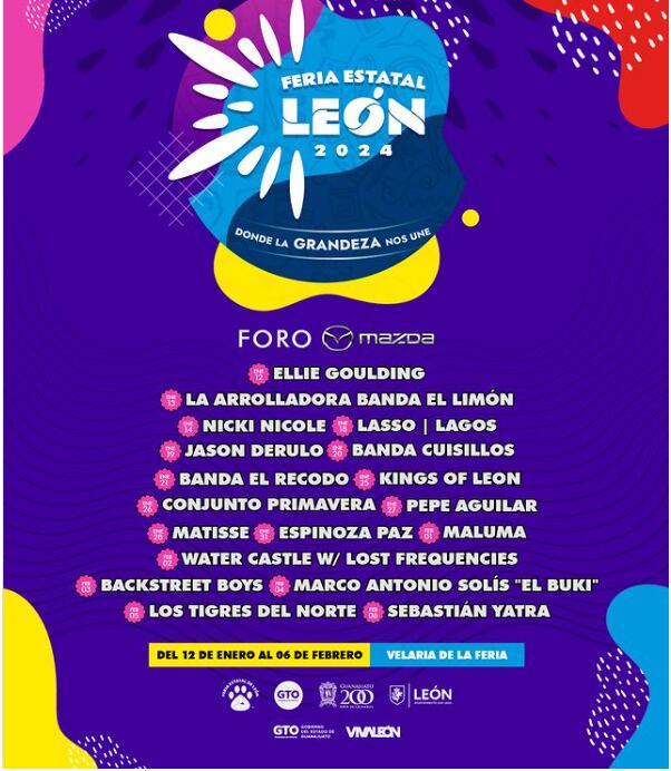 Feria Estatal León 2024. (Foto: Agencias).