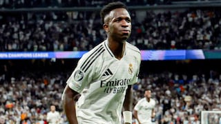 Frialdad en su ‘panenka’: gol de Vinícius Júnior para el 1-1 del Real Madrid vs Milan