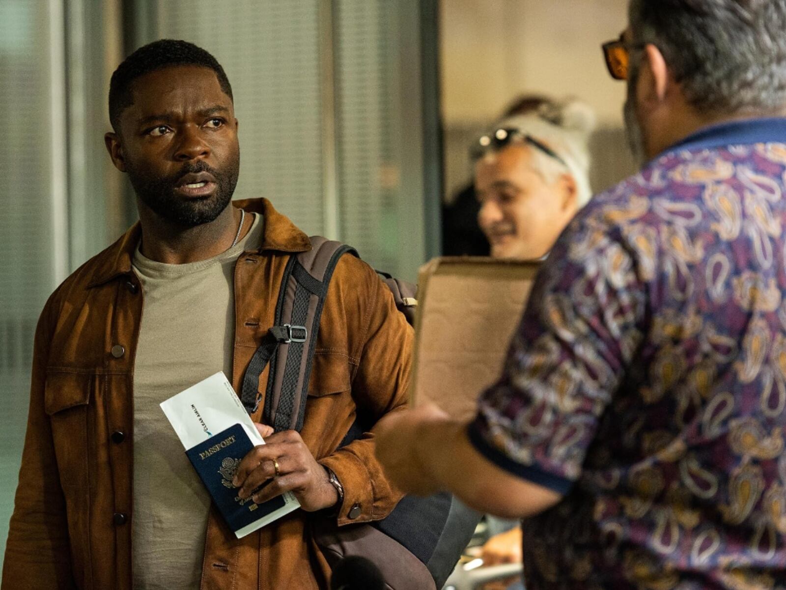 David Oyelowo como Dave Brackett en una escena de la película "Juego de roles" (Foto: Amazon Prime Video)