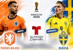 Telemundo Deportes ha transmitido Países Bajos 5-1 Suecia por Jornada 2 del Mundial 2026