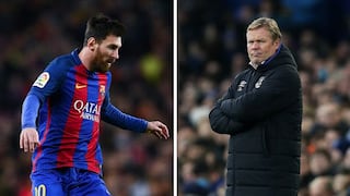 Lionel Messi: el desafío que le ha lanzado Ronald Koeman en los tiros libres