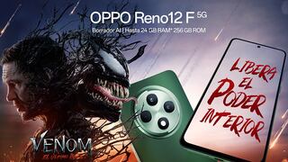 OPPO x “Venom: El Último Baile”: Desata el poder del Reno12 F