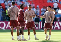 Ni la eliminación le quitó la alegría: Johan Manzambi se llevó la camiseta de Messi tras el Argentina vs. Suiza