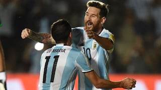 Otra vez Messi: dio asistencia a Di María para tercer gol de Argentina