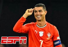 ESPN HD transmitió el partido de CR7, Portugal vs. RD Congo por TV y Disney+ Premium
