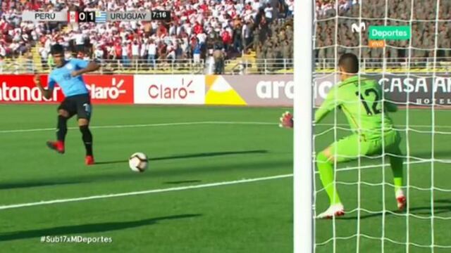 Uruguay sorprendió: el gol que recibió la 'bicolor' antes de los 10 minutos [VIDEO]