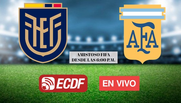 Mira ECDF en vivo gratis y sigue el partido Ecuador vs. Argentina desde el Soldier Field en Chicago, Estados Unidos. (Foto: Composición).