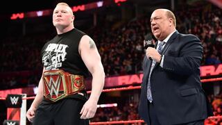 ¿Qué pasará con Paul Heyman si Brock Lesnar se va de la WWE?