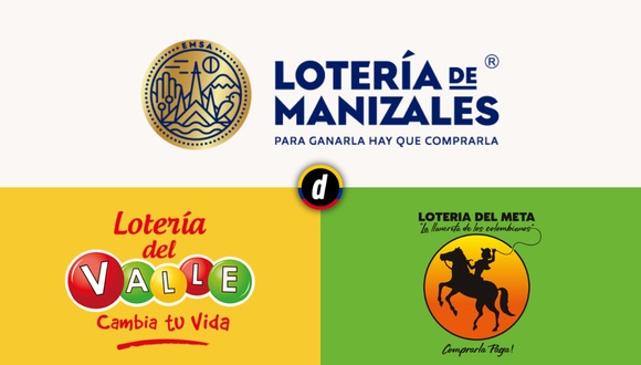 Lotería de Manizales, Valle y Meta del miércoles 8 de mayo: resultados de los sorteos (Diseño: Depor)