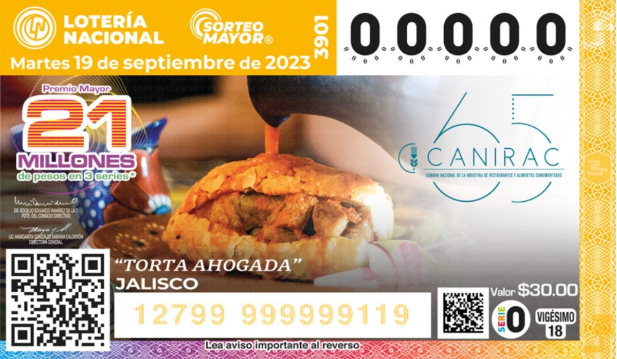 Resultados del Sorteo Mayor del martes 12 de septiembre: revisa los números ganadores y premios. (Foto: Lotería Nacional de México).