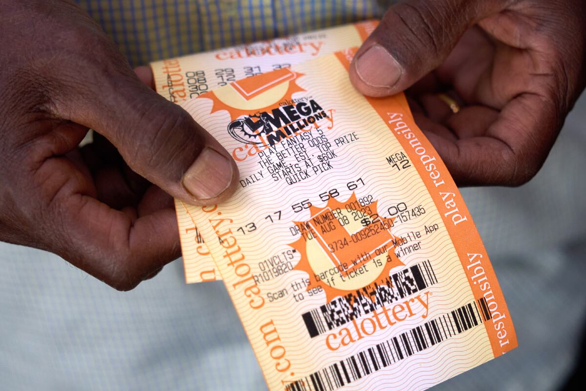 Imagen referencial de un boleto de Mega Millions (Foto: EFE)