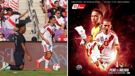 Selección peruana jugará amistoso con Bolivia en noviembre