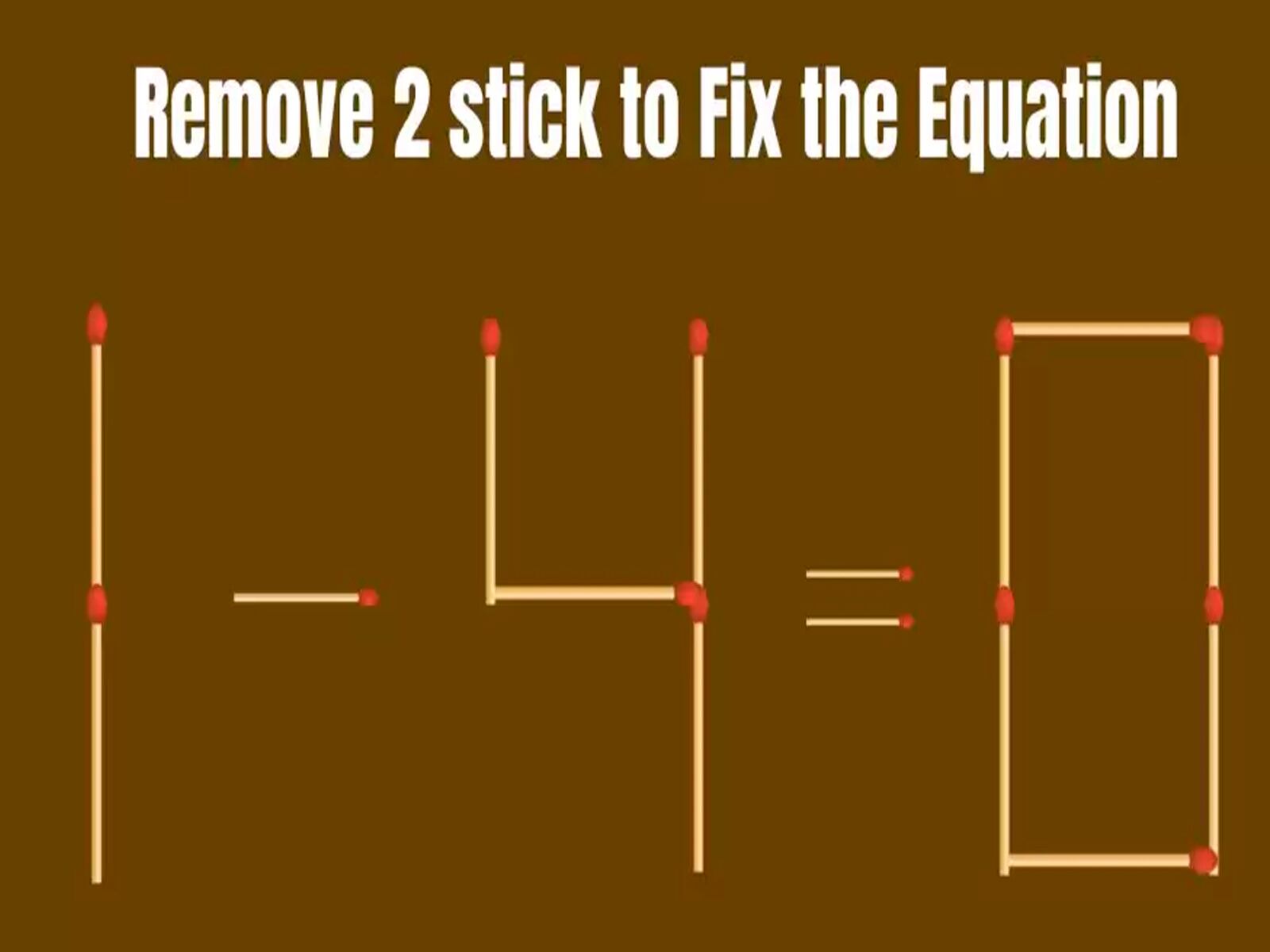 RETO MATEMÁTICO | Esta es la ecuación que está incorrecta y debes corregir en dos movimientos. | Foto: fresherslive