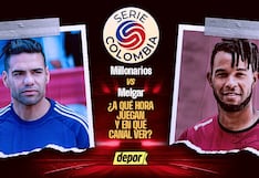 ¿En qué canal ver Melgar vs. Millonarios y a qué hora juegan por la Serie Colombia?