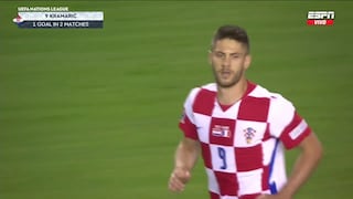 Engañó al arquero: gol de Kramaric de penal para el 1-1 de Croacia vs. Francia [VIDEO]