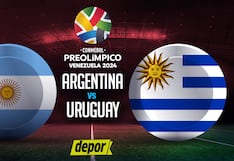En qué canales ver Argentina vs. Uruguay por el Preolímpico Sub 23