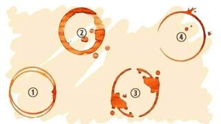 ¿Qué mancha de café te llama más la atención? Responde y conocerás cómo eres