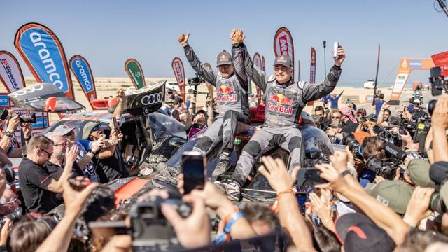 Triunfo de Carlos Sainz: victoria histórica de Audi en el Rally Dakar