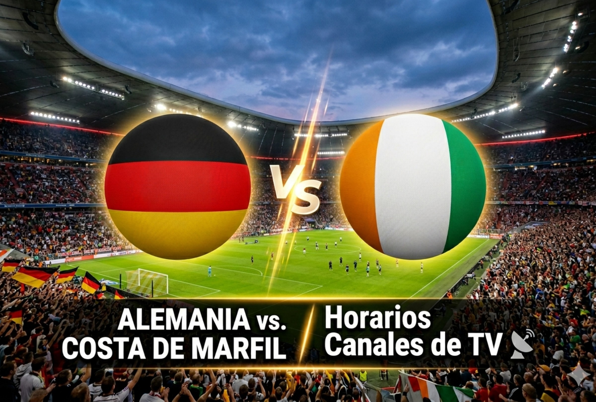 La transmisión del partido Alemania vs. Costa de Marfil varía según el país y los derechos televisivos del Mundial 2026. (Foto: Imagen creada por Depor usando Gemini)