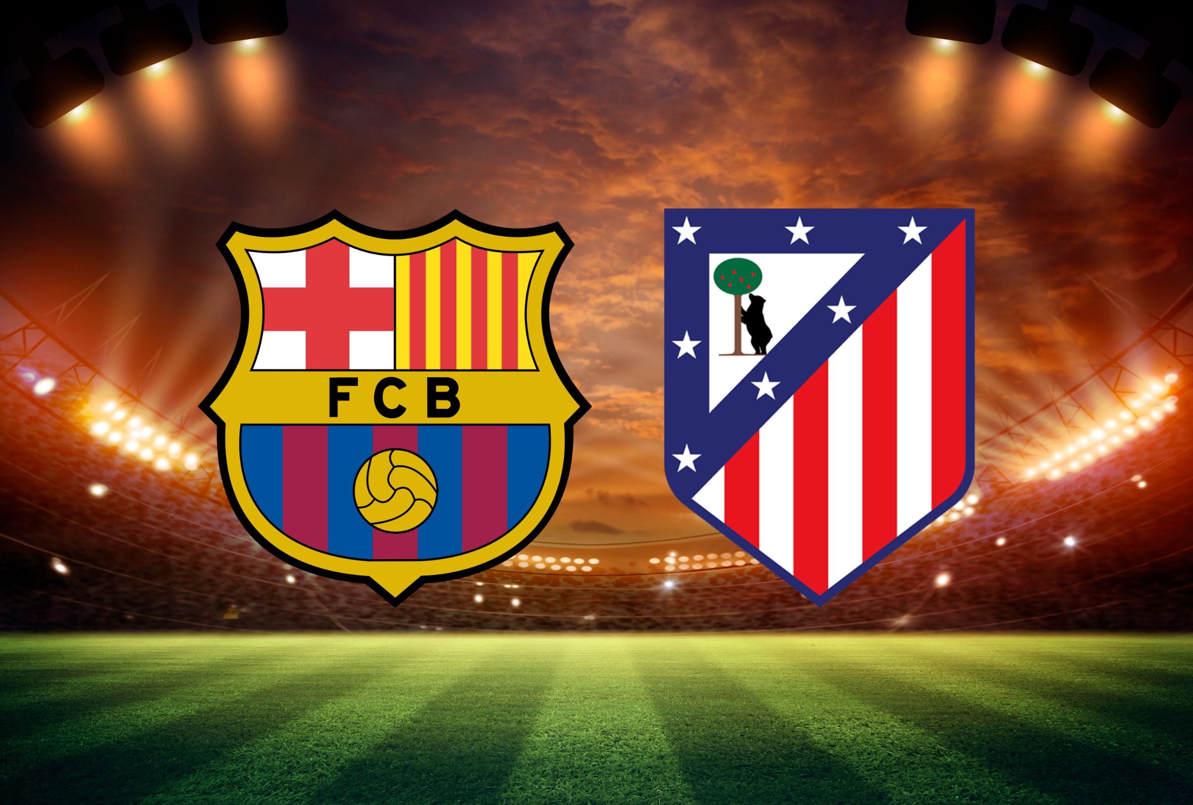 Revisa esta nota para que sepas a qué hora ver el FC Barcelona vs. Atlético de Madrid EN VIVO hoy por la Copa del Rey 2026. (Foto: Composición Gestión Mix)