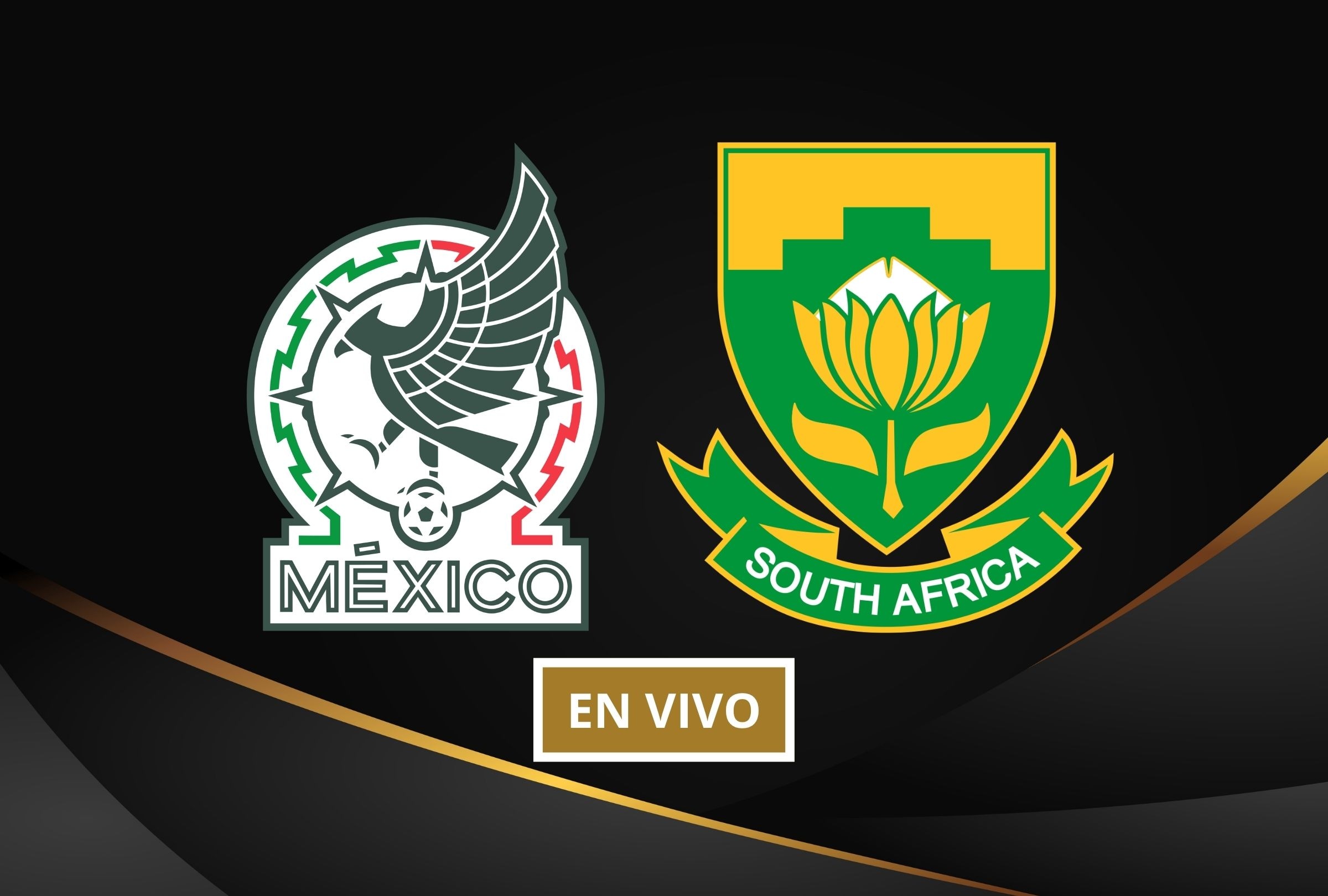 Revisa esta nota para que sepas a qué hora juega y qué canal transmite México vs. Sudáfrica por el Mundial de Fútbol 2026. (Foto: Composición Canva - Depor)