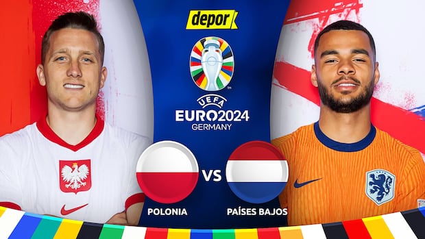Polonia vs Países Bajos EN VIVO vía ESPN, STAR Plus por Eurocopa 2024. (Diseño: Depor)