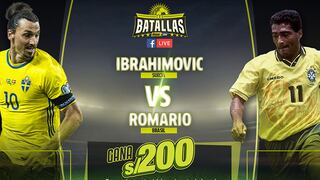 Zlatan Ibrahimovic dio la sorpresa y clasifició a la gran final venciendo a Romario