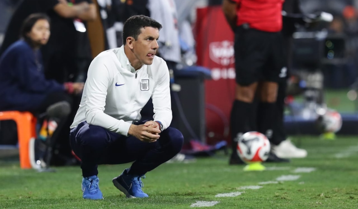 Mauricio Larriera, DT de Alianza Lima, habló sobre la victoria ante Alianza Atlético. (Foto: Liga 1)