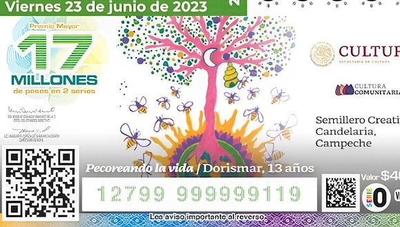 La Lotería Nacional de México transmitirá en YouTube este viernes 23 de junio el Sorteo Superior 2768 | Foto: Lotenal