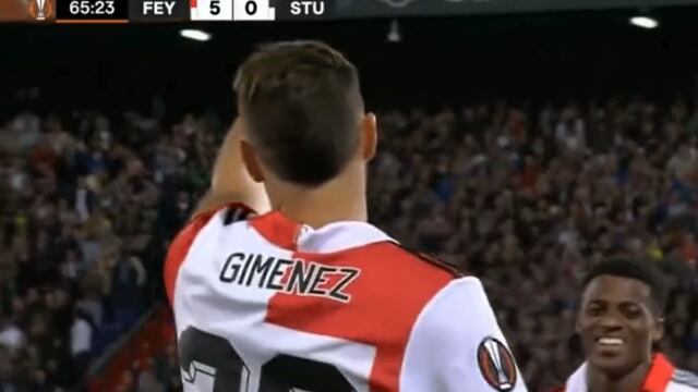 Sigue ‘onfire’: ‘Santi’ Giménez marcó en la goleada del Feyenoord vs. Sturm Graz [VIDEO] 