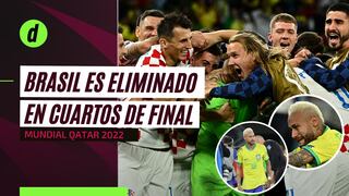 ¡Brasil fuera del Mundial!: la reacción de los hinchas tras perder ante Croacia en los penales