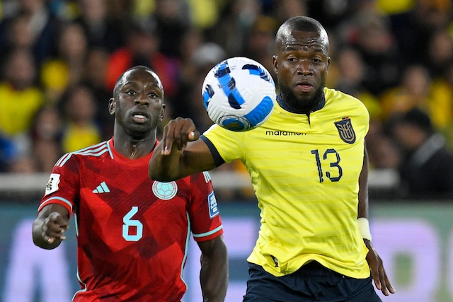 Enner Valencia. (Foto: AFP)