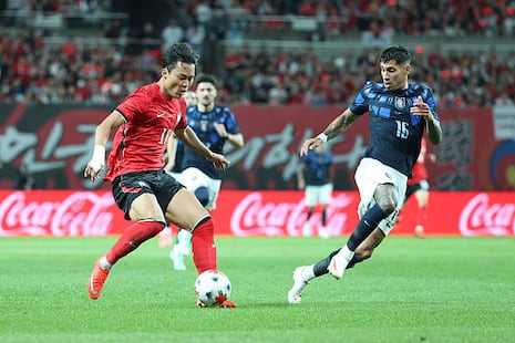 Por amistoso FIFA: Uruguay vs. Corea del Sur (4-1), en partido de preparación