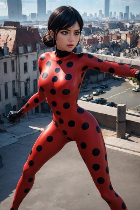 Ladybug de "Miraculous" (Foto: My Smart Arts)