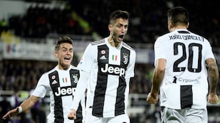 Juventus goleó 3-0 a Fiorentina, con Cristiano Ronaldo, por Serie A 2018