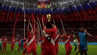 Perú campeón en Rusia 2018: así levanta la copa la Selección Peruana en FIFA 18 [VIDEO]