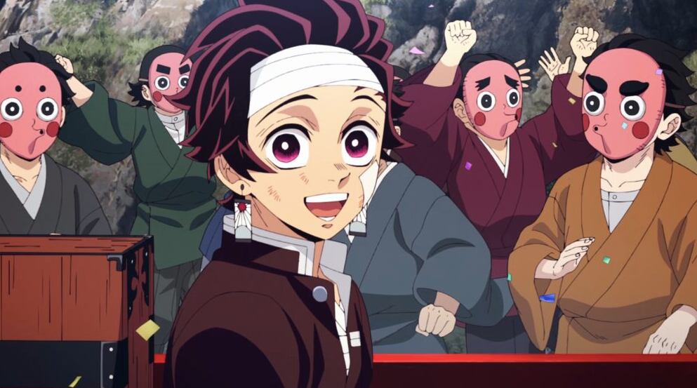 Tanjiro logró salvar a la Aldea de los Herreros al final de la temporada 3 de "Kimetsu no Yaiba" (Foto: Ufotable)